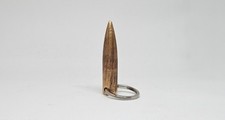 Keychain - WW2 Demilitarized Ammunition - Normandy D-DAY - 12.7 Browning - 1944 picture