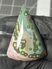 AAA Ocean Jasper Old Stock Cab Cabochan Colorful Orbs Specimen Large Jewelry picture