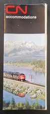 Vintage Booklet - CN accommodations - Canadian Railways -Many Illustrations-1968 picture