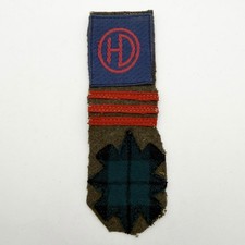 Genuine WW2 1st/7th Black Watch 51st Highland Division Formation Combination picture