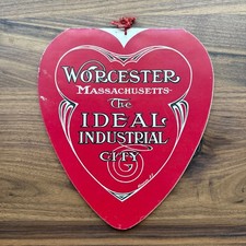 1909 Worcester MA Heart Book Alaska Yukon Expo Souvenir MFG / Industrial RARE picture