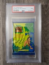 1997 Upper Deck George Of The Jungle Foil Pack PSA 9 picture