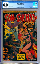 Son Of Sinbad 1 CGC Graded 4.0 VG St. John Publications 1950 picture