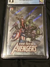 9.8 Whatnot Marvel The New Avengers #1 Collectible Prism Foil 1/400 LOW POP picture