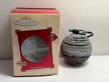 2002 Hallmark Star Wars Death Star Light & Sound Keepsake Ornament picture