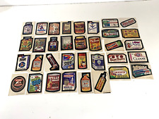 1974 Topps Wacky Packages Series 6  34 Stickers And  Complete Checklist picture