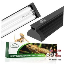 T5 10.0 UVB Reptile Light Fixture Combo Kit 8W - 8W-10.0-12.4IN picture