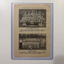 1923 Technical HS Brooklyn NY & Gay Oil Co Little Rock AR Baseball Team Pictures picture