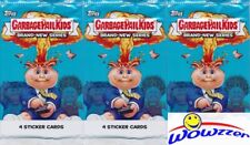 (3) 2012 Topps Garbage Pail Kids Series 1 Factory Sealed Foil Packs Vintage picture