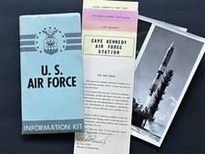 1964 U.S. Air Force Eastern Test Range Press Information Kit Folder Lot picture