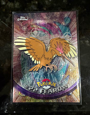 Topps 1999 Pokémon Topps Chrome TV Animation Edition Fearow #22 Tekno Chrome picture