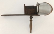 Vintage 1800's Engraved Aluminum Stereo Viewer Nice Piece For A Shelf Display picture