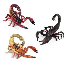 Rileryan Scorpion Figurine Realistic Plastic Scorpion Arthropod Figurine for ... picture