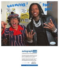 NARDWUAR INTERVIEW SIGNED LIL DURK 8x10 PHOTO - ACOA COA picture