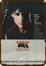 1983 EDDIE & THE CRUISERS Theater Movie Release DECORATIVE REPLICA METAL SIGN picture