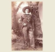 1880 Calamity Jane PHOTO, Buffalo Bill Wild West Show,Wild Bill Hickok Pal picture