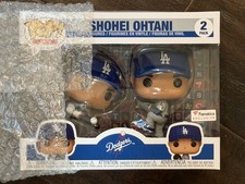 π₯ Shohei Ohtani Funko Pop 2-Pack MLB Fanatics Exclusive LA Dodgers Mint NIB picture