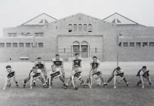Vintage Venice High School CA Football Team Photo Uniforms Offensive Line 1940s picture