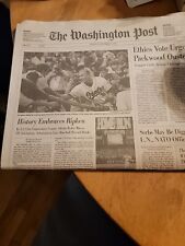  Washington Post newspaper thur, sept. 7 1995 cal ripken 2131 game record picture