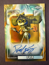 Topps 2026 Disney Chrome Pixar Flik Auto AA-DF Dave Foley 04/50 Certified picture