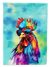 Hippie Animal Rooster Flag Canvas House Size DAC4040CHF picture