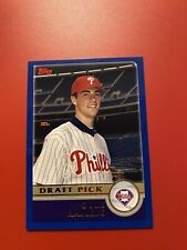 2003 Topps Draft Pick Cole Hamels Rookie #671 Phillies Ace Rare🔥📈 picture