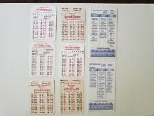 Darrell Sutherland 1965 to 1966  Strat-O-Matic Card Lot of 2 Cards picture