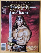 Marvel Super Special #35- Conan The Destroyer Marvel Comics 12/84 picture