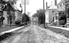 1907 Street View Zelienople Pennsylvania PA - Reprint picture