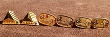 Vintage Sears Roebuck Employee Service Pin Lot, 10-35 Years, 10K GF picture
