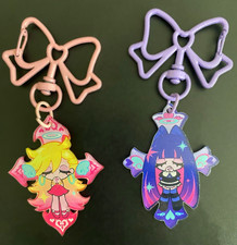 Panty and Stocking 2-Set of keychains: Panty and Stocking with Garterbelt anime picture