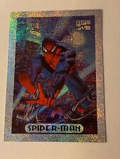 1994 Fleer Marvel Masterpieces Limited ED Spiderman Silver #8 HOLOFOIL  HOLO picture