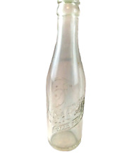 Vintage Dr. Pepper 10 2 4 Embossed Clear Glass Soda Bottle Winston Salem NC picture