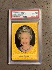 Queen Elizabeth II 1993 Press Pass Royal Family #92 PSA Gem MINT 