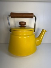 RARE Vintage Yellow Dansk Kobenstyle IHQ Enamelware Kettle / Yellow Dansk Kettle picture