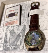 Vintage 1993 Disney Jungle Book Baloo Fossil Watch LE 4388/7500 Series II NOS picture