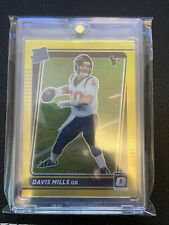 2021 Panini Donruss-Davis Mills Rated Rookie Gold Optic Preview (01/10) picture