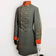 Confederate Coat Handmade Colonel's Frock Coat | Civil War Wool Officer Uniform picture