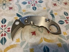 Vintage Spyderco C84 Warren Thomas Karambit Tactical Folder Knife VG10 Japan picture