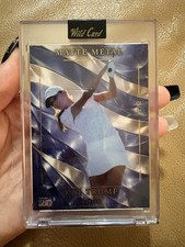 2026 Wild Card Matte Metal Golf Kai Trump 2/2 Rookie Card. picture