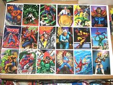 1994 FLAIR MARVEL ANNUAL 150 BASE CARD SET SPIDER-MAN X-MEN AVENGERS VENOM picture
