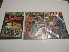 Vintage Comic Book Lot Fantastic Four Thor The Joker  picture
