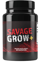 BRAND NEW Savage Grow Plus 60 Capsules  picture