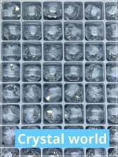 96pcs 18mm 2 Holes Crystal Parts Octagon Prisms Sets Chandelier Lamp Parts picture