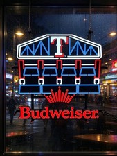 Vivid LED Texas Rangers Beer Man Cave 24