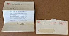 Vintage 1968 TWA Response Letter, Flight Crew Job Application Packet & Envelope picture