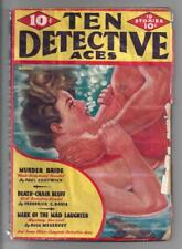 Ten Detective Aces Aug 1936 GGA DeSoto Cvr; Chadwick; Howe picture