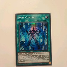 YUGIOH - Dark Contact - Super Rare - SUDA-EN051 - Supreme Darkness - EN/NM 1st  picture