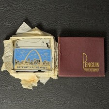Rare Vintage Penguin St. Louis Gateway To The Midwest Cigarette Lighter picture