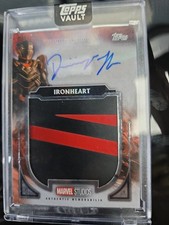 2026 Topps Marvel Vault Dominique Thorne as Ironheart From the Auto Relics #/50 picture